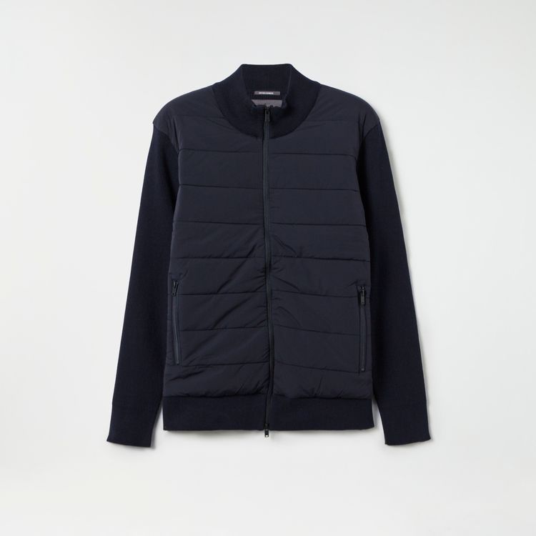 Jaqueta Zíper Algodão Cashmere