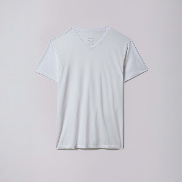 Camiseta Pima Leve Gola V