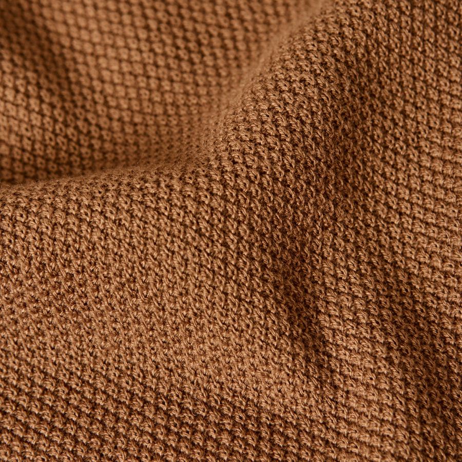 Polo Tricot Pin Point Manga Curta