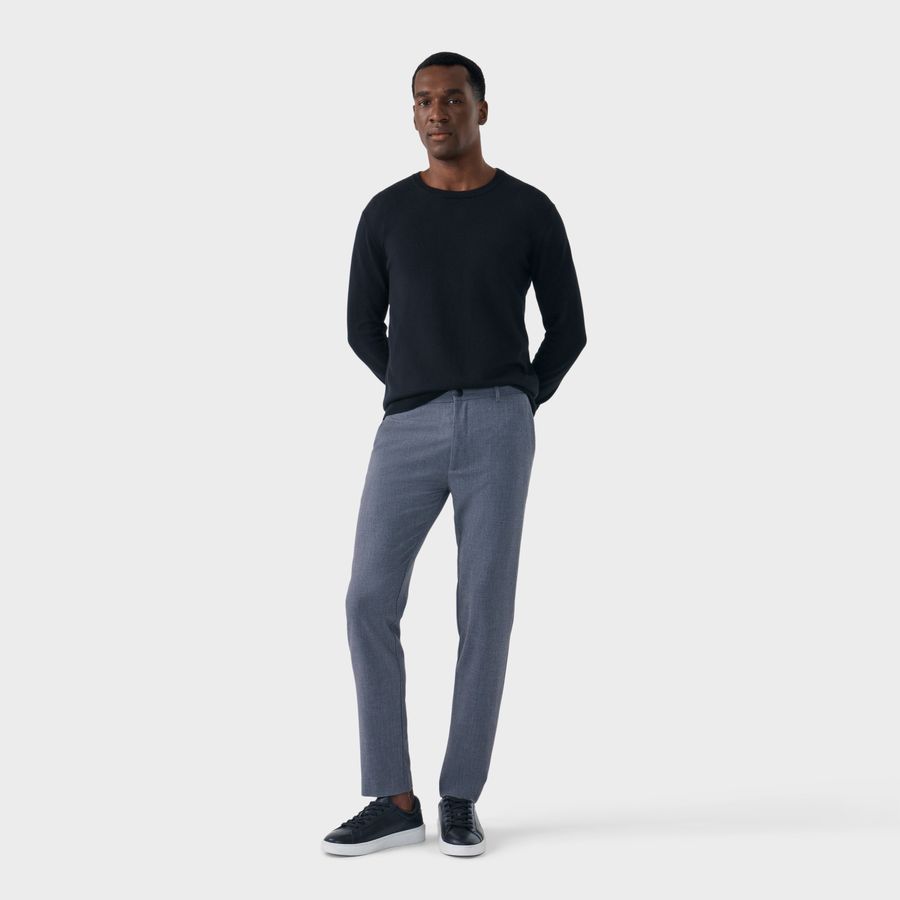 Suéter Algodão Cashmere Gola C