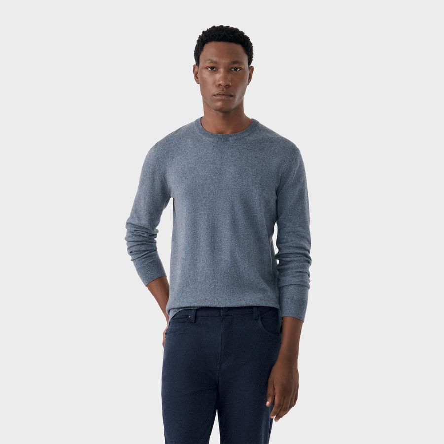 Sueter Algodao Cashmere Gola Careca