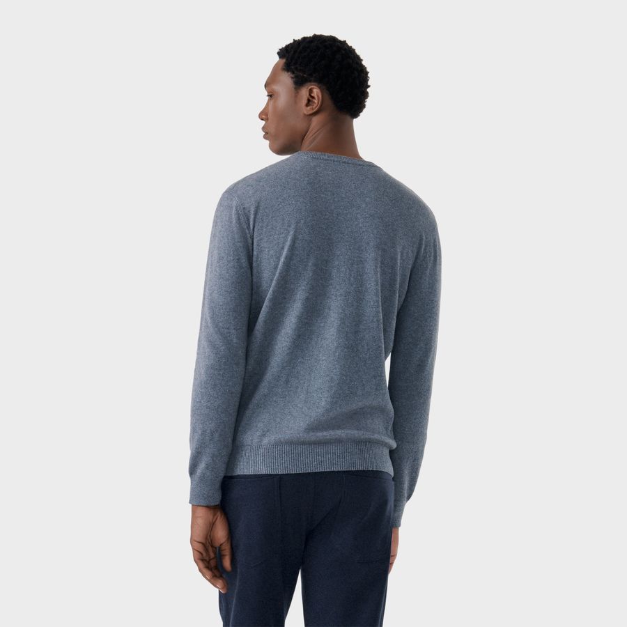 Sueter Algodao Cashmere Gola Careca
