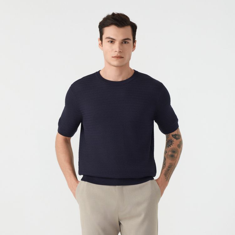 Camiseta Tricot Âncora