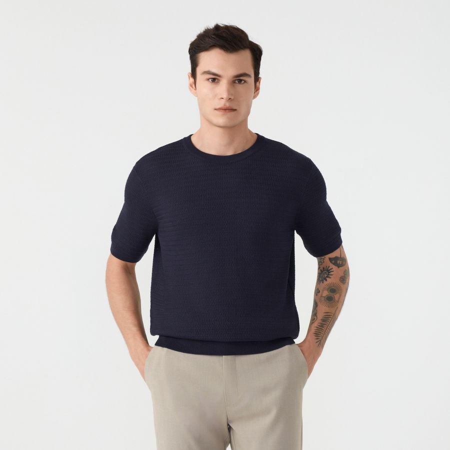 Camiseta Tricot Âncora