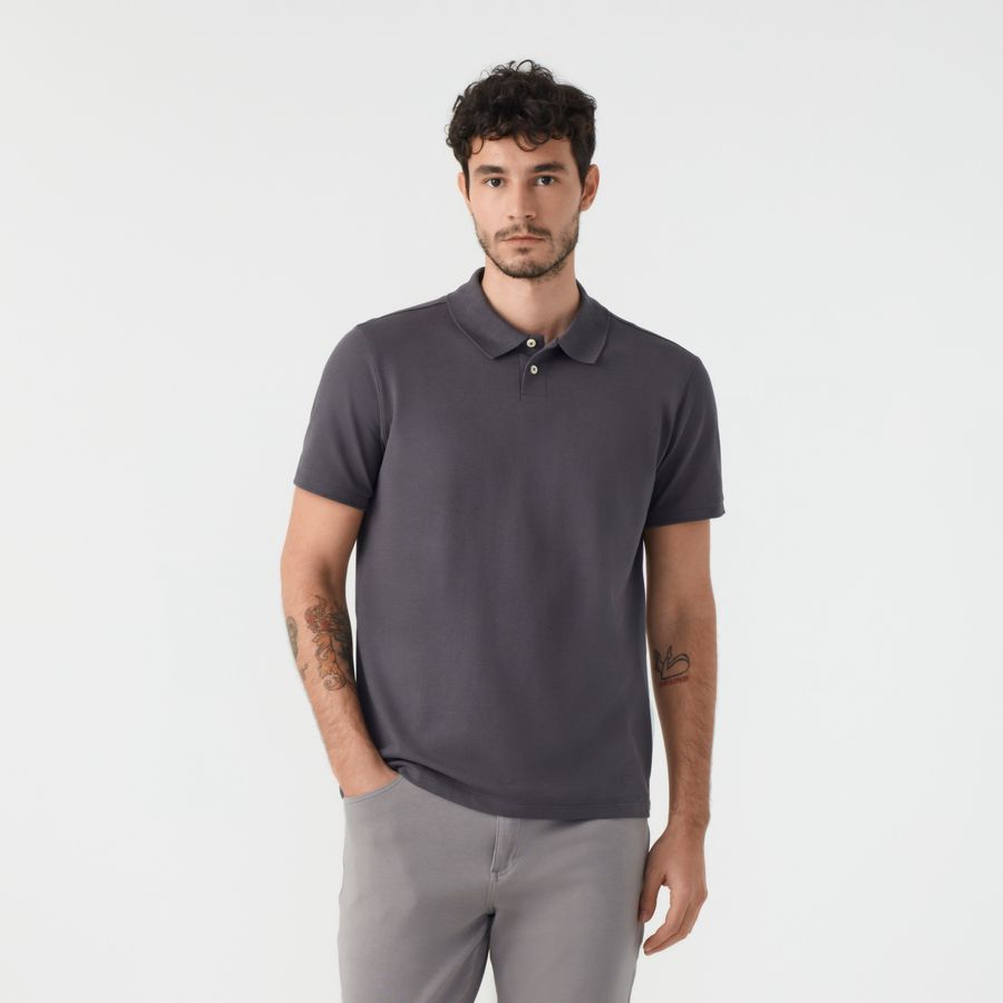 Polo Piquet Algodão