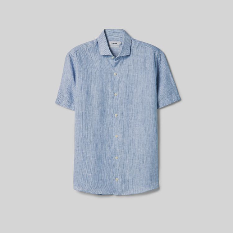 Camisa Linho Manga Curta
