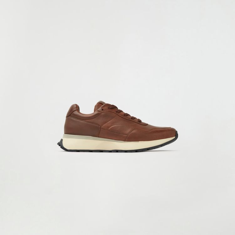Tênis Runner Couro