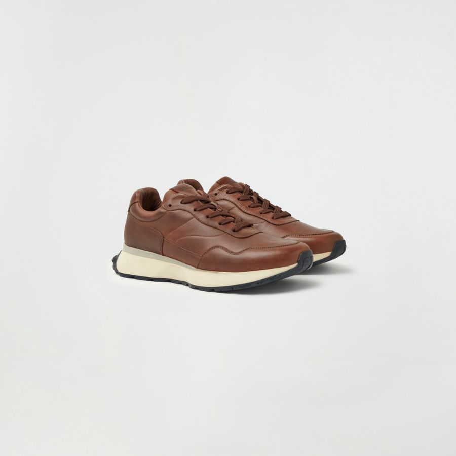 Tênis Runner Couro