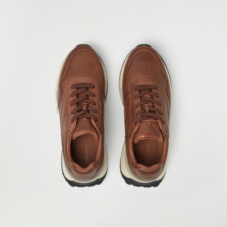 Tênis Runner Couro