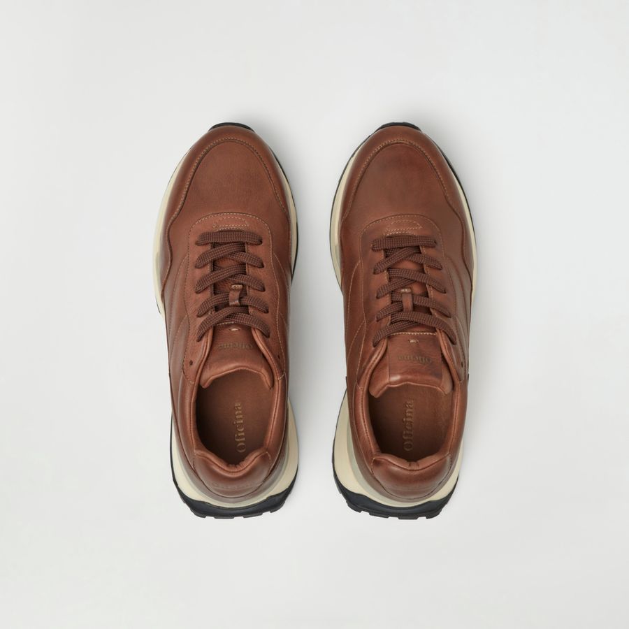 Tênis Runner Couro