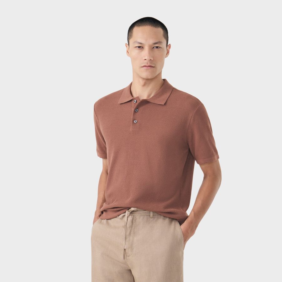 Polo Tricot Pinpoint