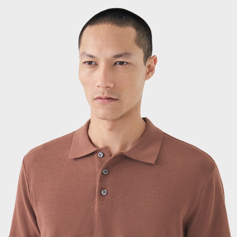 Polo Tricot Pinpoint